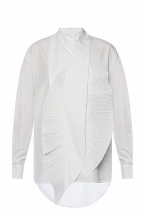 Elongated shirt with pleated inserts, zdjęcie 1 Elongated shirt with pleated inserts od Givenchy